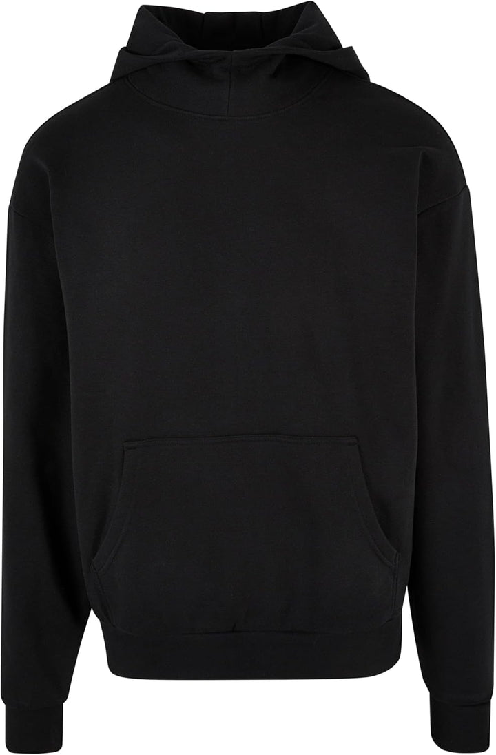 Urban Classics Herren High Neck Hoody L Schwarz, L Schwarz