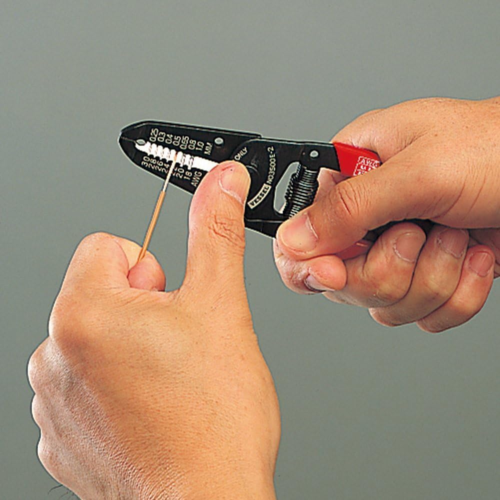 VESSEL Abisolierzange (2.0, 1.6, 1.3, 1.0, 0.8, 0.65, 0.5mm) 3500-E1