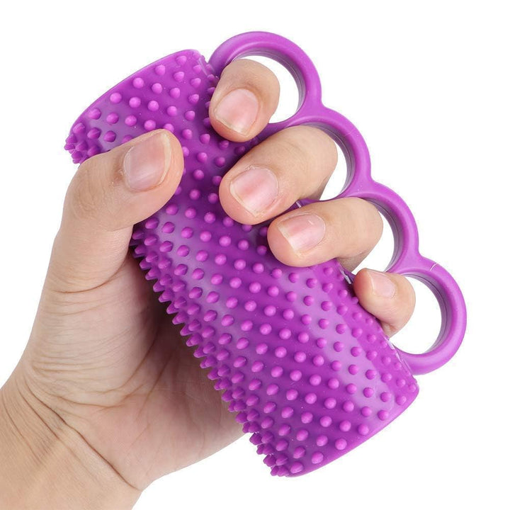 Fingertrainer für Schlaganfall, Hemiplegie, Rehabilitation – Lila Griffball für verbesserte Muskelkr
