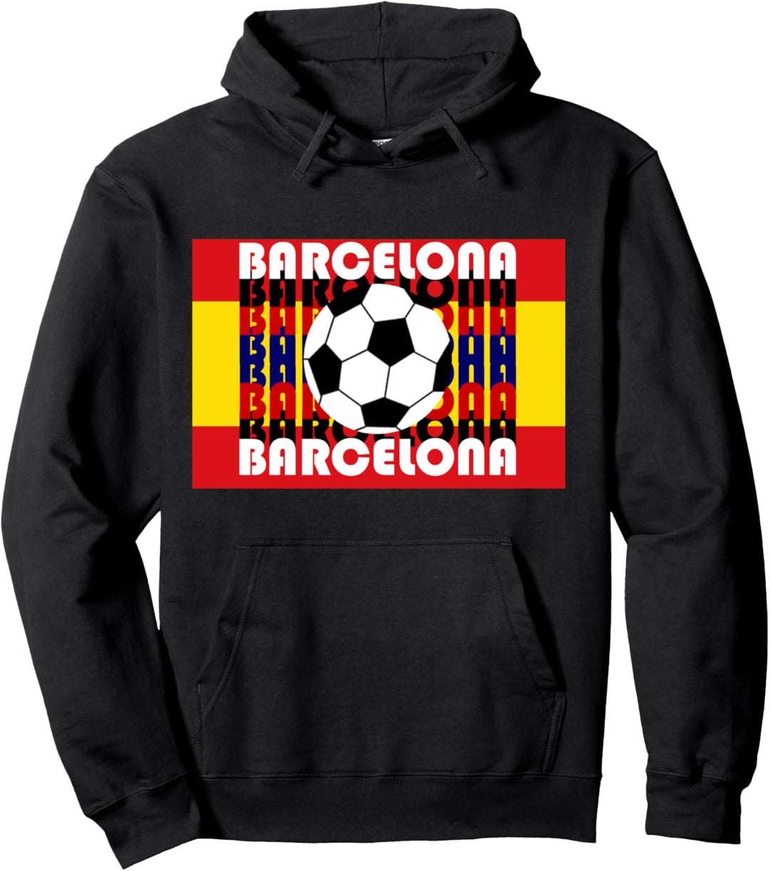 Schwarz-Barca-Barcelona-Bauhaus-Frühling-Sommer-2021 Pullover Hoodie