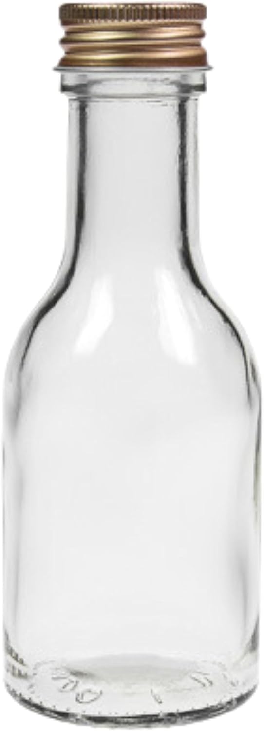 Viva-Haushaltswaren Gabriele Hesse e.K. 32 kleine Glasflaschen mit Schraubverschluss 100 ml zum Selb