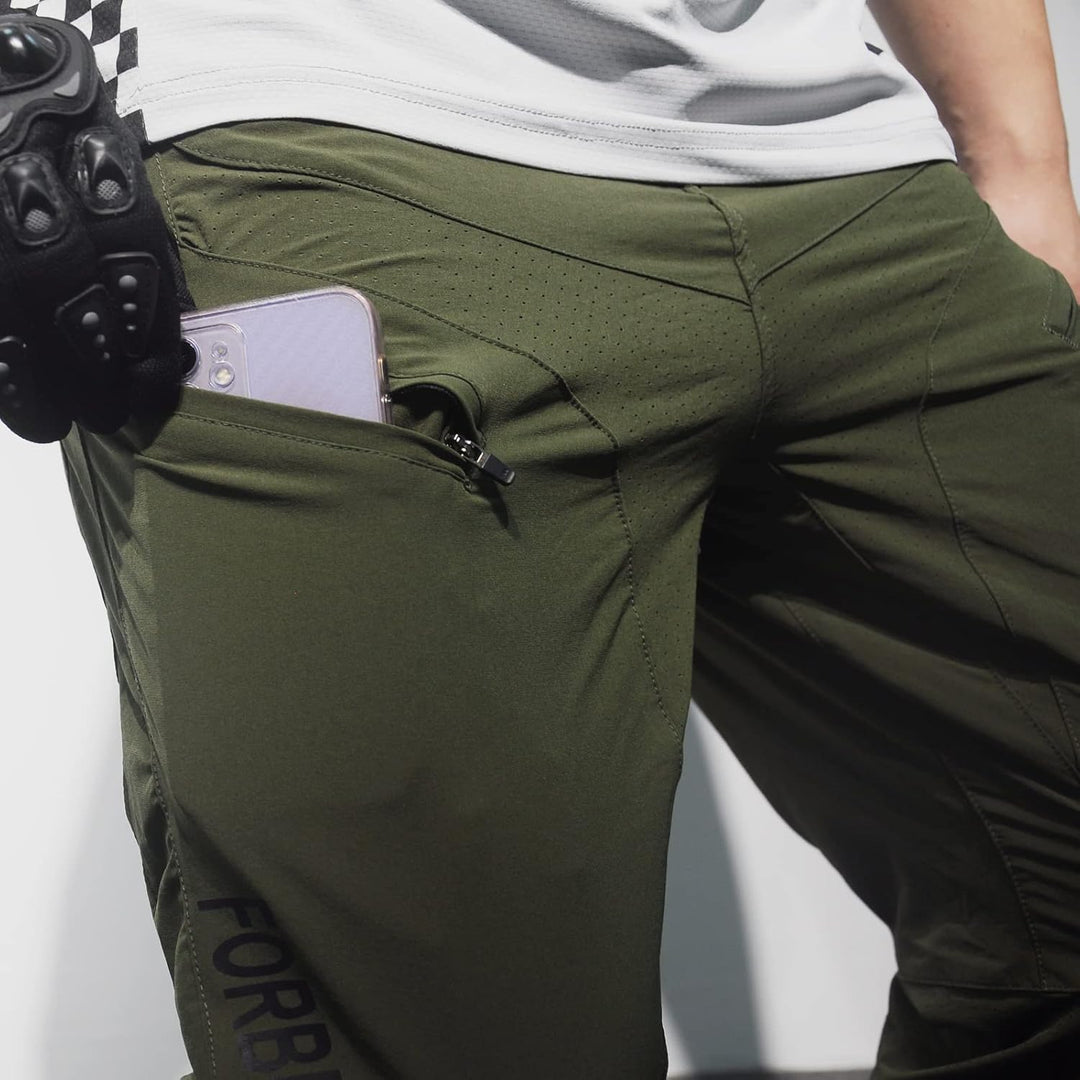 FORBEMK Unisex Kinder Fahrradhose Youth Pants Mountainbike-Hose lang Leicht Atmungsaktiv Wasserabwei