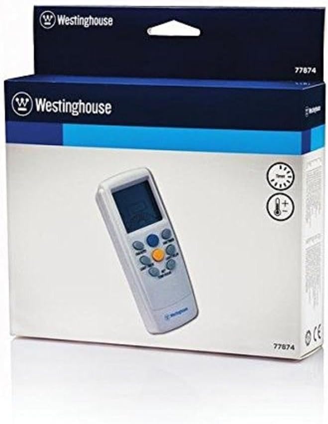 Westinghouse Lighting 77874 Funk-Thermostat für Deckenventilator und Fernbedienung für die Beleuchtu