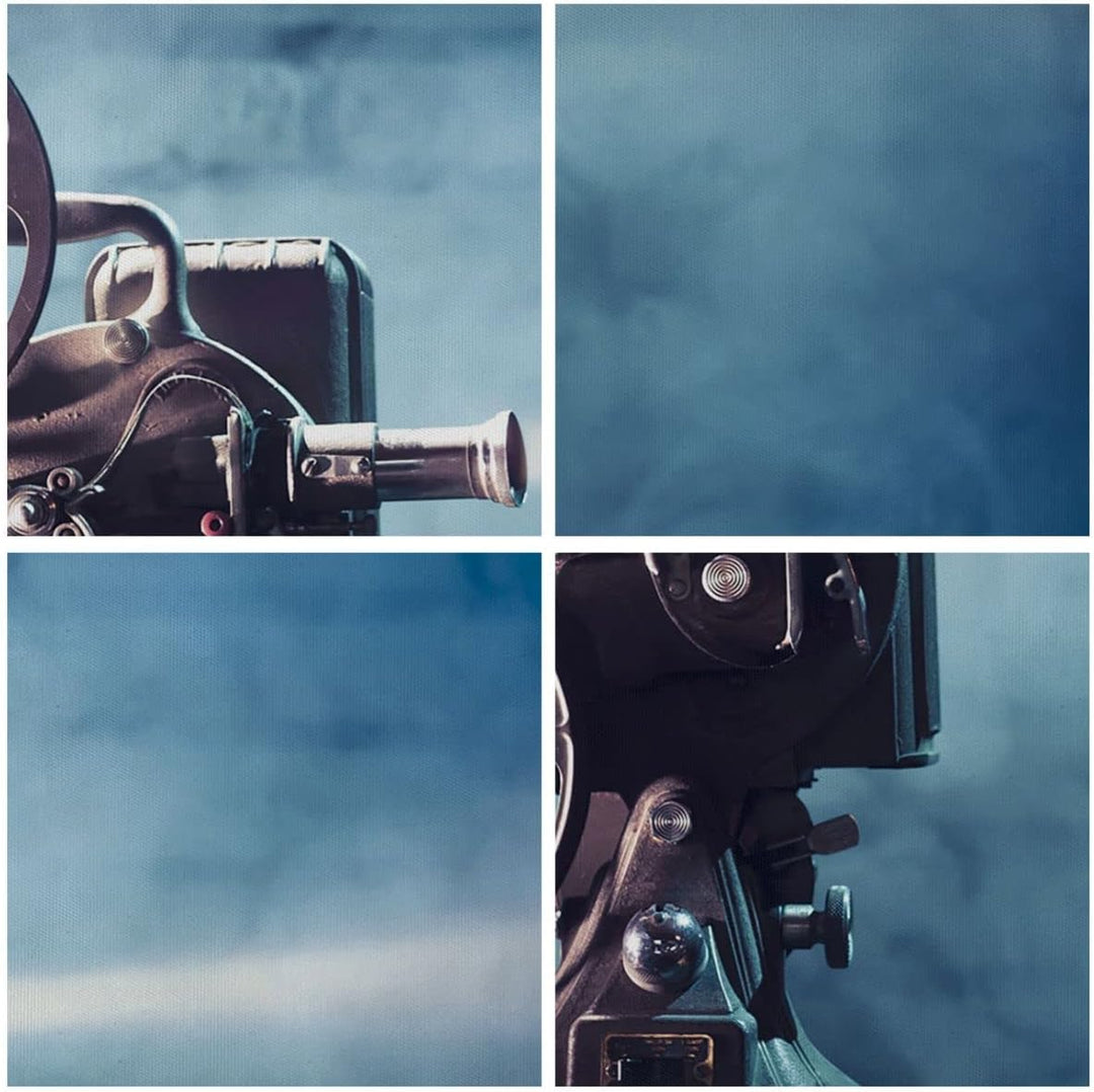 Bilder auf Leinwand 100x70cm Leinwandbild Film projektor gedächtnis geschichte Gross Wanddeko Bild S