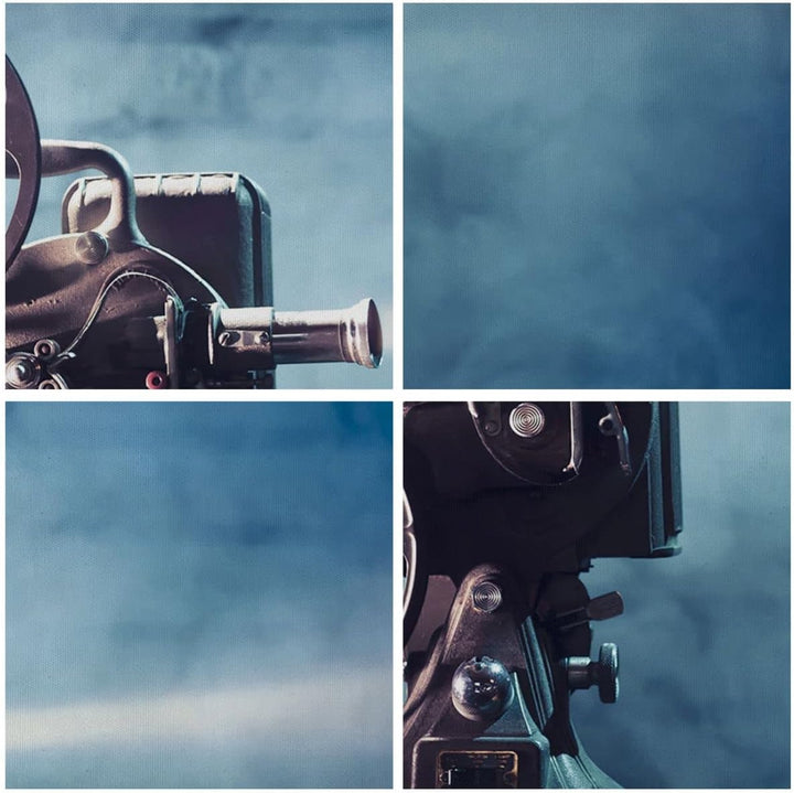 Bilder auf Leinwand 100x70cm Leinwandbild Film projektor gedächtnis geschichte Gross Wanddeko Bild S