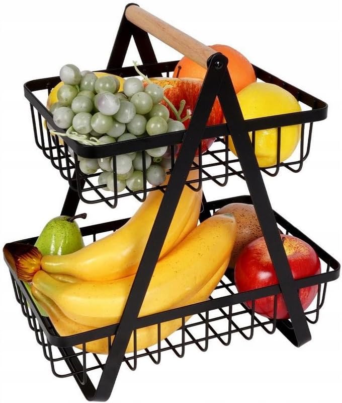 Obst Etagere 2 Stöckig | Küche Stehend Moderne Obstschalen, Obstschale Gemüse Regal. Rack Obstschale