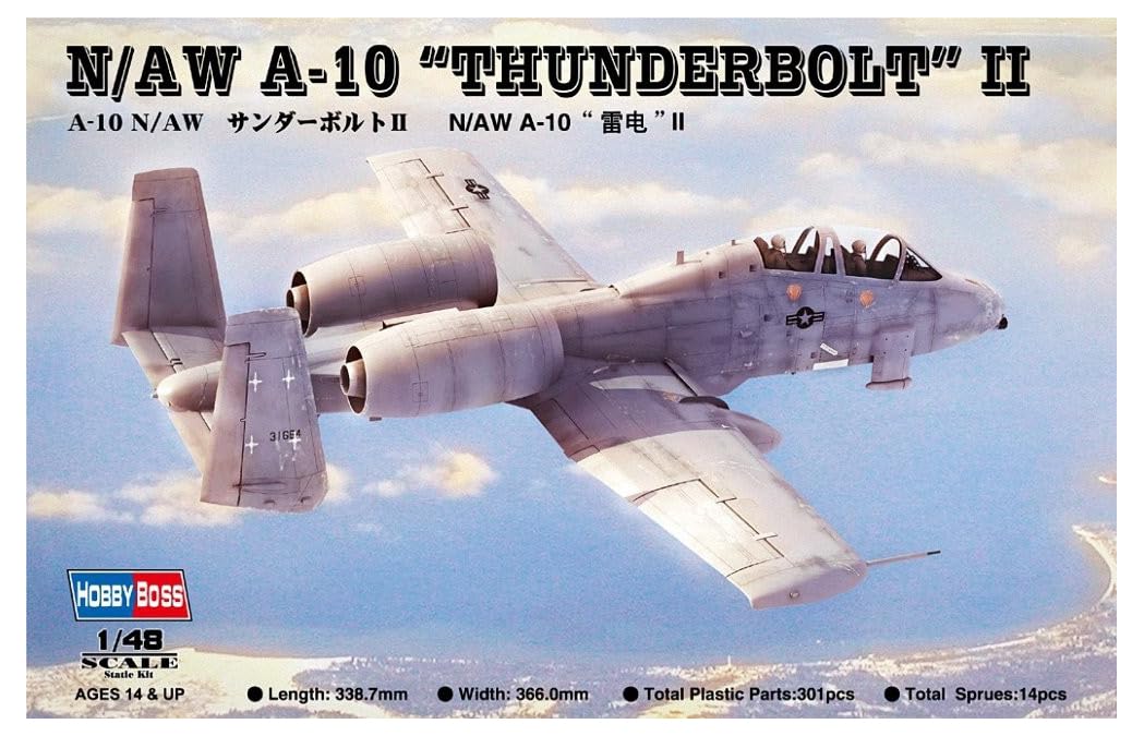 Hobby Boss 80324 - N/AW A-10A Thunderbolt II, Mittel