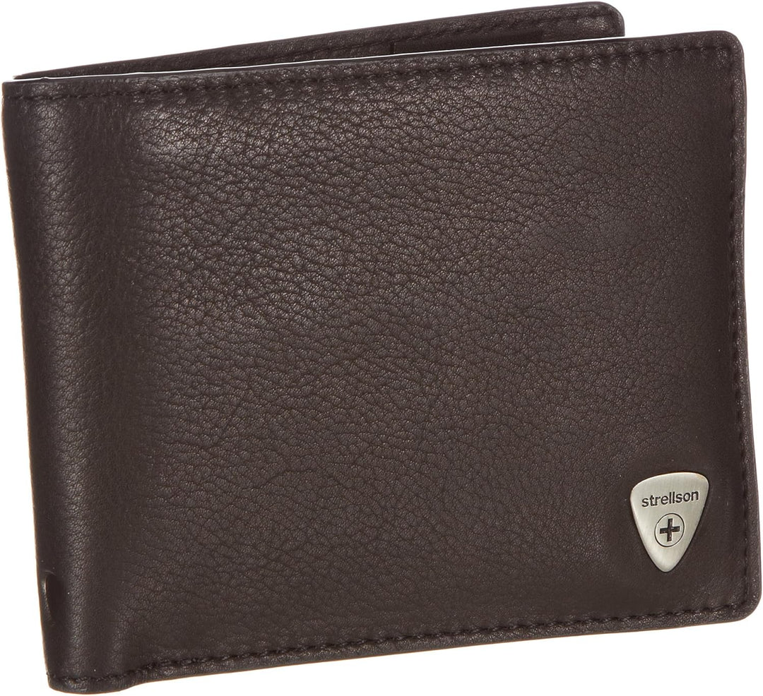Strellson Harrison BillFold H4 4010001047 Herren Geldbörsen 13x10x1 cm (B x H x T), Schwarz (black 9