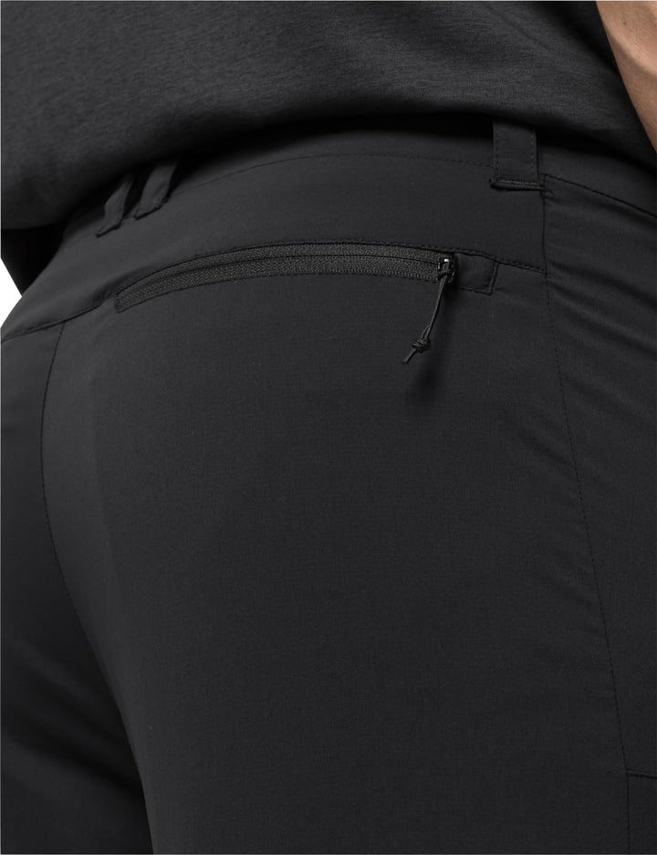 Jack Wolfskin Herren Glastal Zip Off Pants M Wanderhose 46 Schwarz, 46 Schwarz