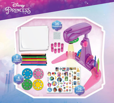 Lisciani Giochi - Princess Proiettore Drawing School - Projektions-Zeichenschule für Prinzessinnen -