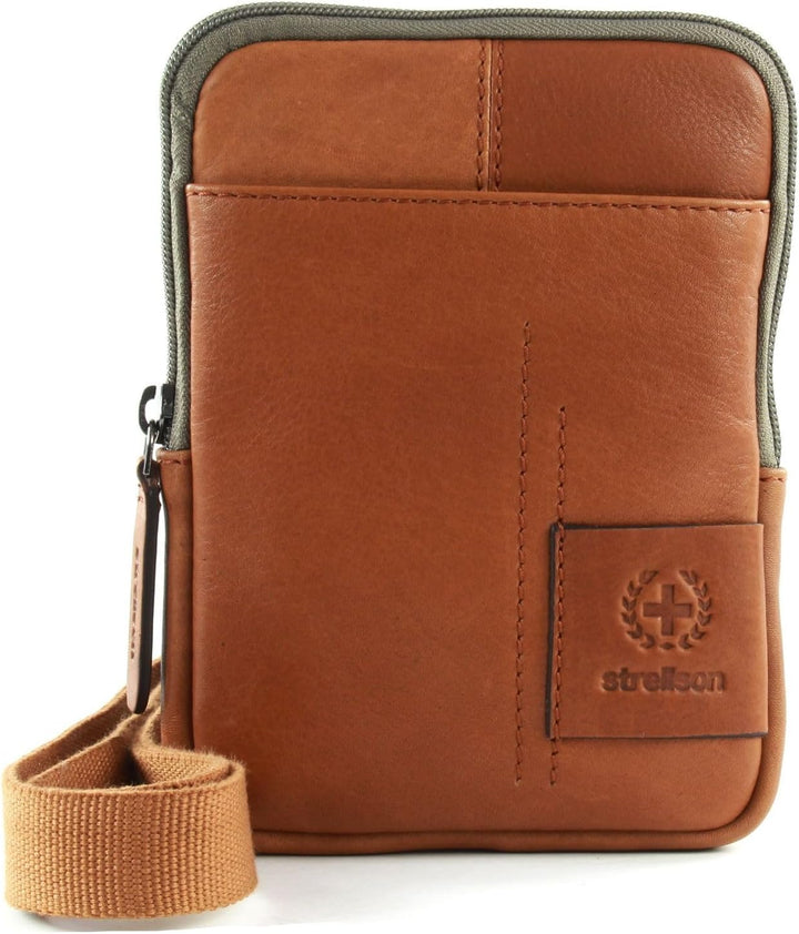 Strellson - hyde park brian shoulderbag xsvz 1 Braun Einheitsgrösse Cognac, Einheitsgrösse Cognac