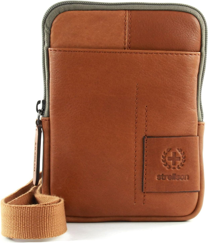 Strellson - hyde park brian shoulderbag xsvz 1 Braun Einheitsgrösse Cognac, Einheitsgrösse Cognac