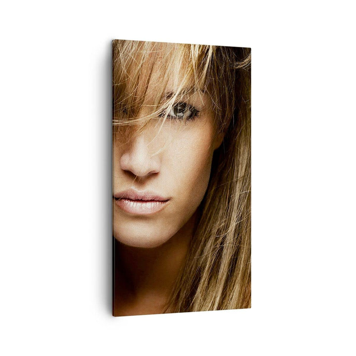 Bilder auf Leinwand Weiblich mode modell nackt Leinwandbild mit Rahmen 45x80cm Wandbilder Dekoration