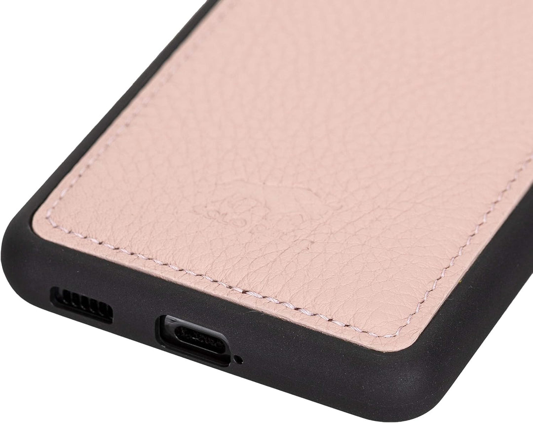 Solo Pelle Lederhülle für das Samsung Galaxy S21 5G in 6.2 Zoll Hülle aus echtem Leder, Model: Stanf