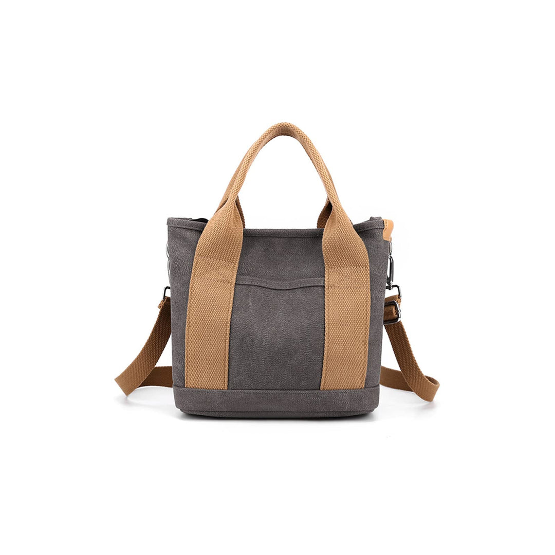 CORIOS Damen Umhängetasche Canvas Handtasche Schultertasche Kleine Kapazität Henkeltaschen Casual Tr