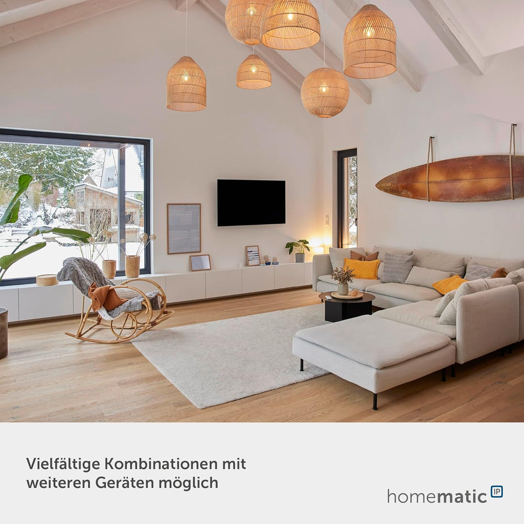 Homematic IP Smart Home Kontakt-Schnittstelle Unterputz – 6-fach, 153501A0 6-fach Unterputz, 6-fach