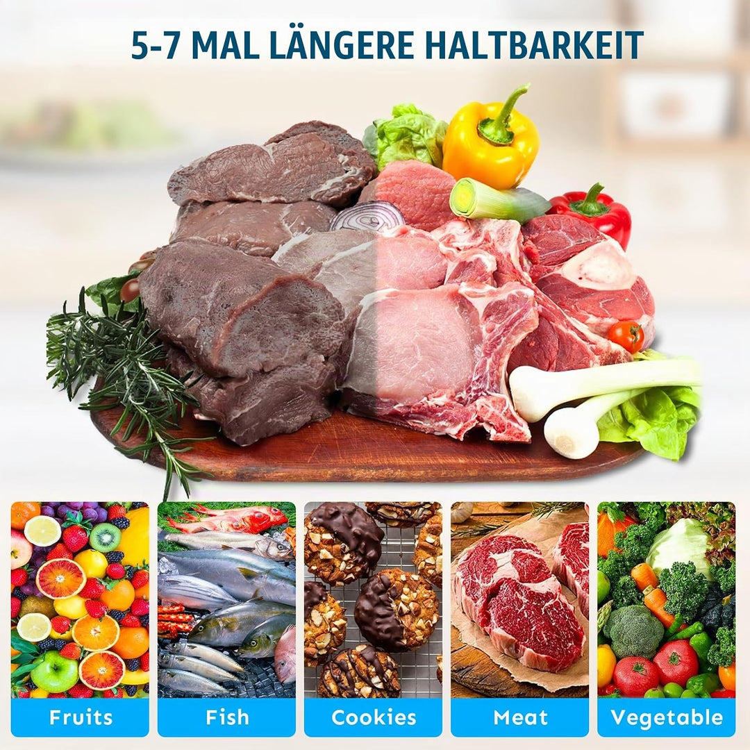 Vakuumierbeutel Lebensmittel 100 Stück 20x30 cm Vakuumbeutel Gefrierbeutel Profi-beutel für alle Vak