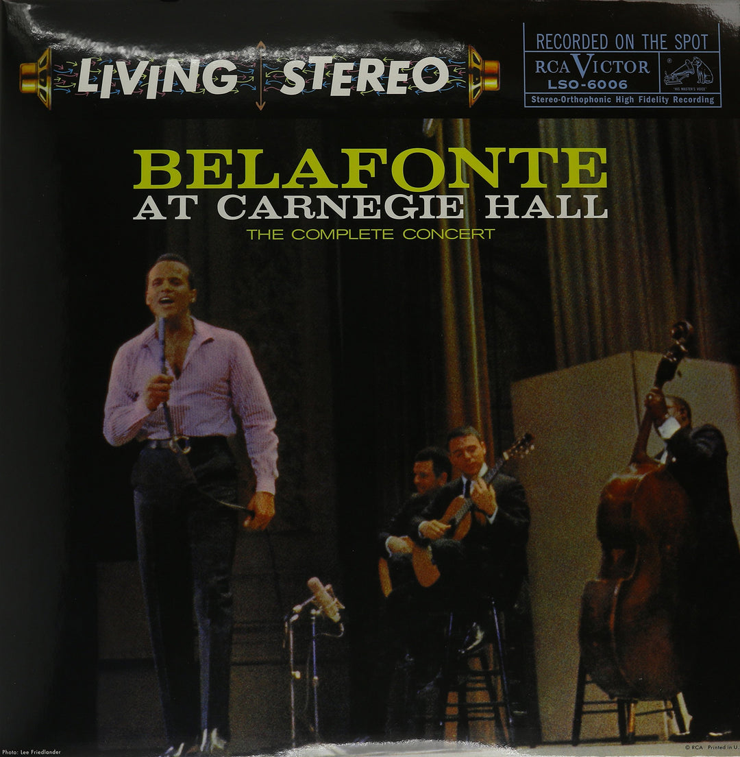 Belafonte at Carnegie Hall, Vinyl