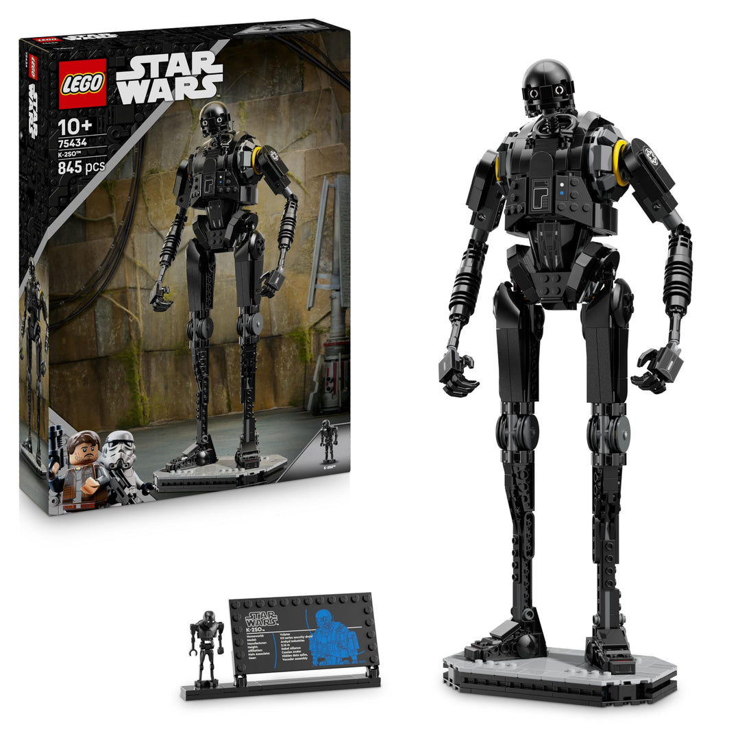 LEGO Star Wars 75434 Sicherheitsdroide K-2SO Spielzeug - Figur zum Bauen & Ausstellen, Sammler-Model
