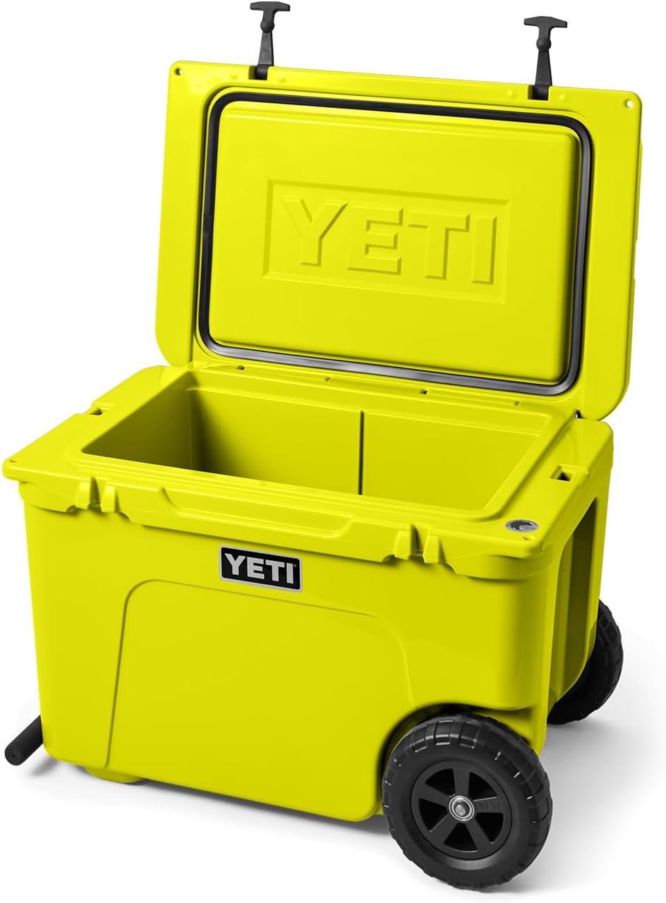 YETI Tundra Haul Tragbarer Kühler mit Rädern Firefly Yellow, Firefly Yellow