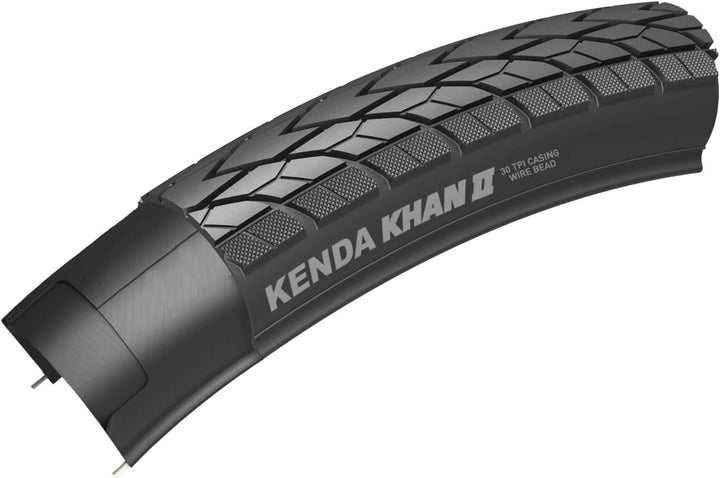 KENDA Unisex-Adult Reifen Khan II Preferred Abdeckungen, Schwarz, 30