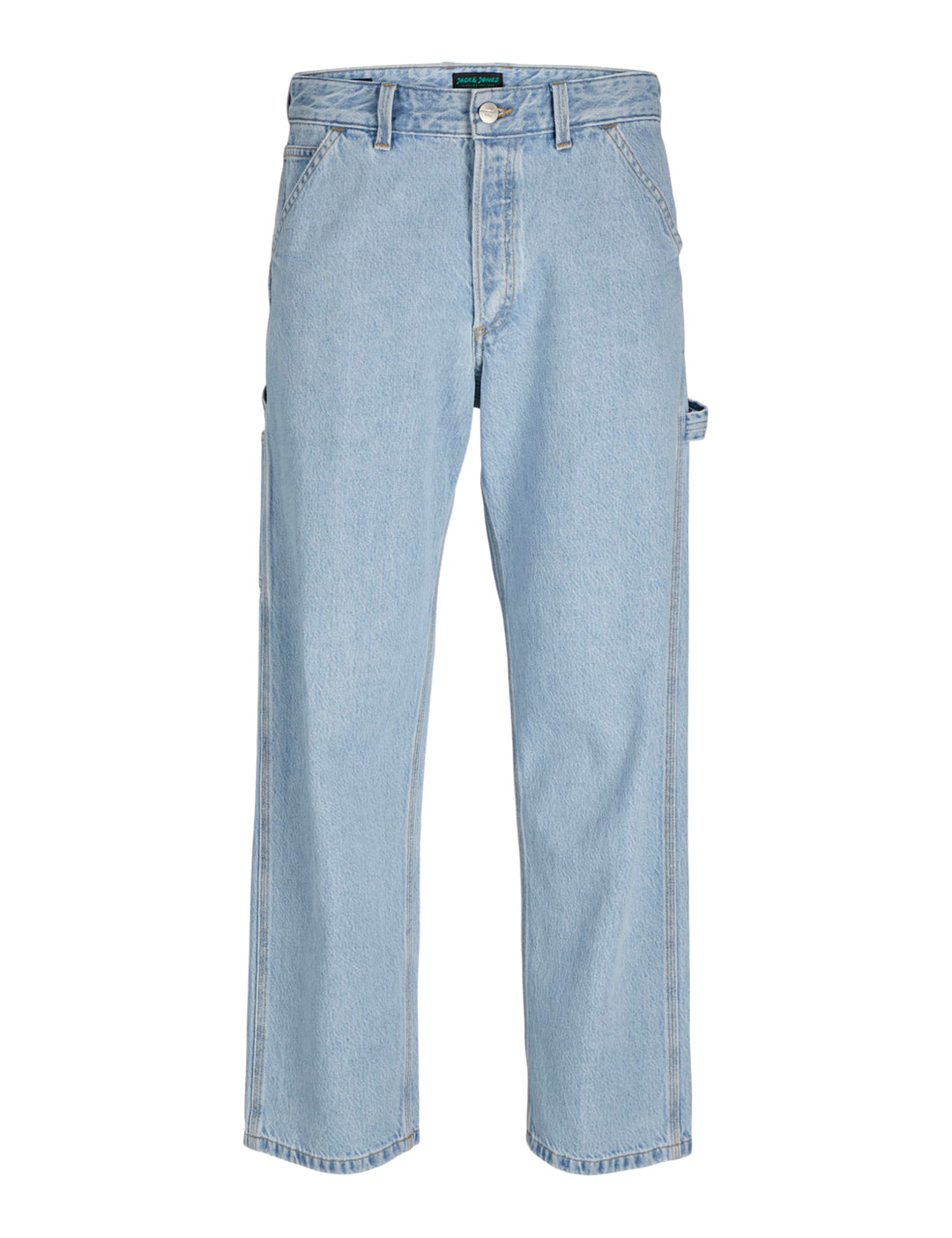 JACK & JONES Male Loose fit Jeans JJIEDDIE JJUTILITY MF 491 SN Loose fit Jeans 30W / 30L Blue Denim,