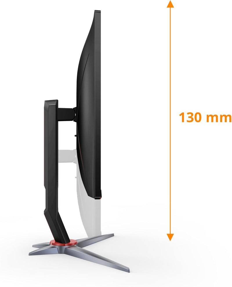 AOC Gaming 27G2SP - 27 Zoll FHD Monitor, 165 Hz, 1 ms, FreeSync Premium (1920x1080, VGA, HDMI, Displ