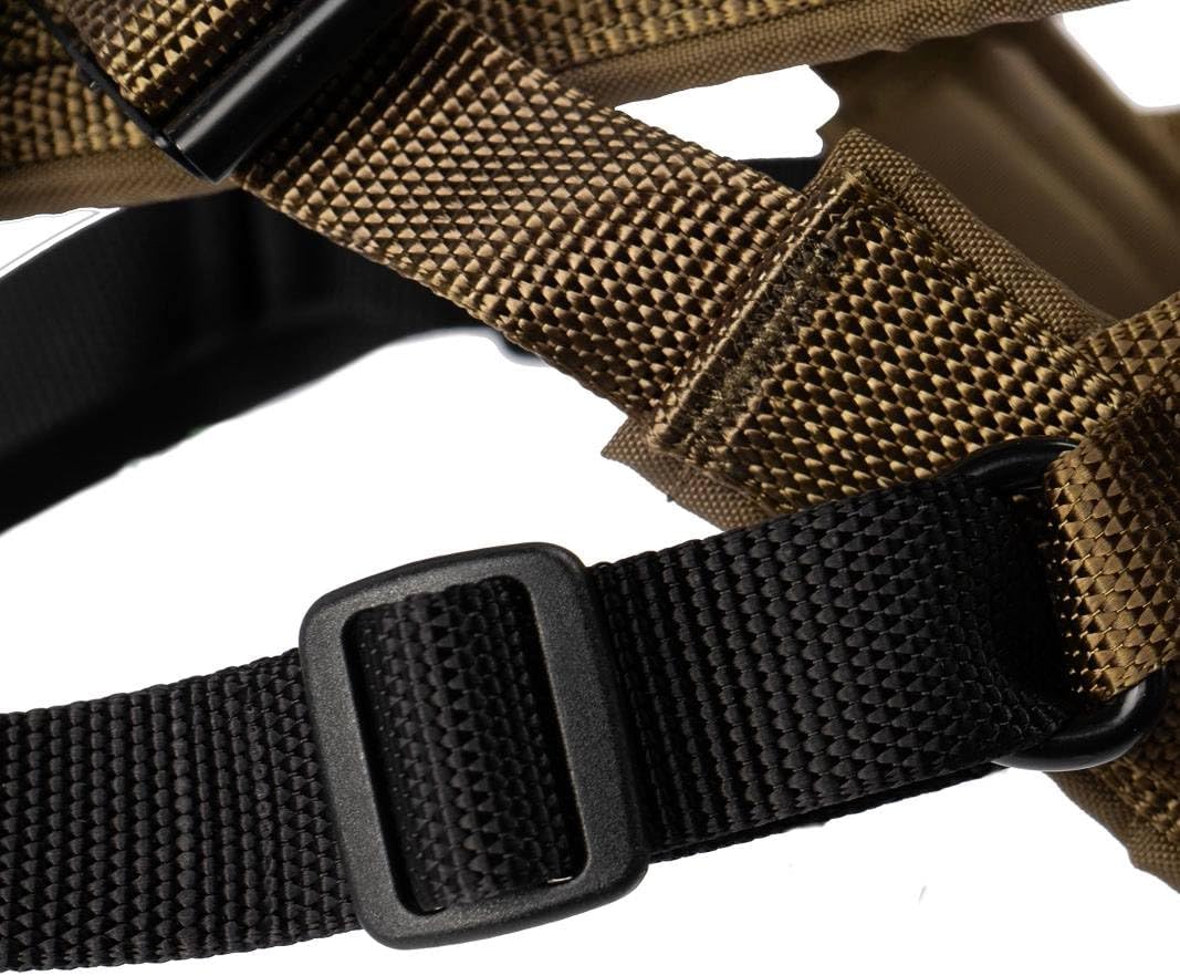 Non-Stop dogwear Freemotion Harness WD |Olive| ideal fr Widerstandstraining, Gre:4