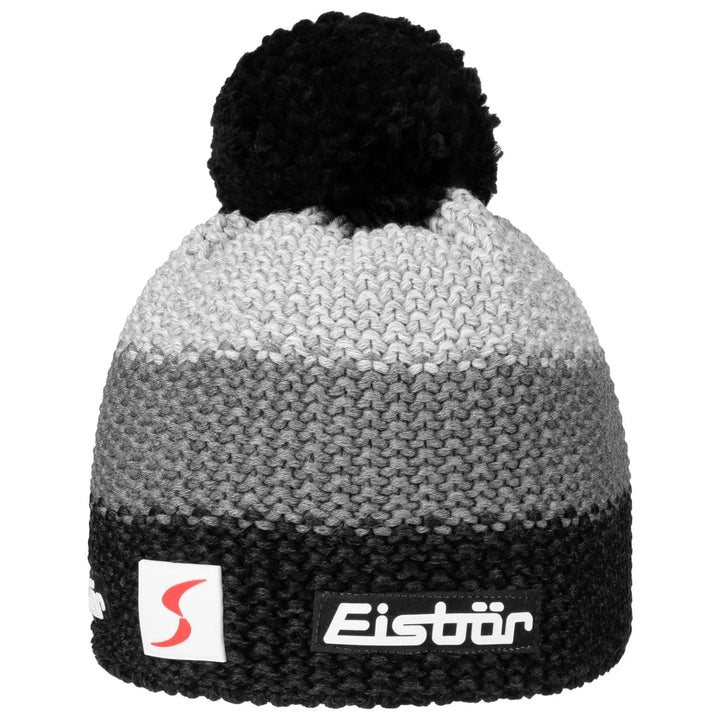 Eisbärli Star Pompon MÜ SP Kids schwarz-weissmele-blitzblau -