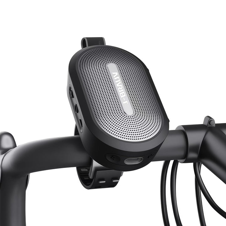 Fahrrad Tragbarer Bluetooth-Lautsprecher, Mini Musikbox Bluetooth 5.3 Box mit IP67 Wasserdicht, Akku