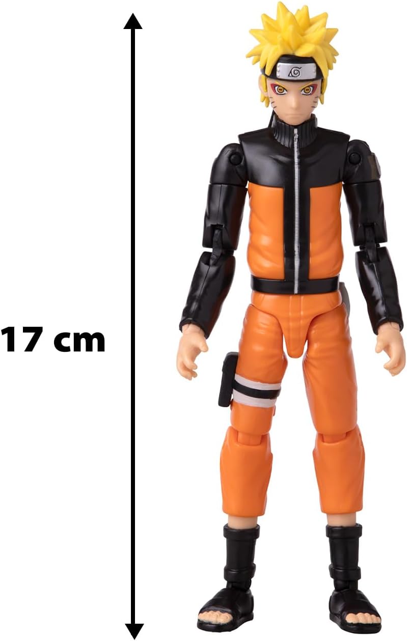 BANDAI - Anime Heroes - Naruto Uzumaki im Eremiten-Modus (Sage Mode) - Offizielle Lizenz Naruto Ship