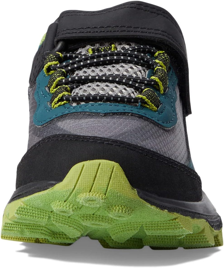 Merrell Unisex Kinder Moab Speed Low A/C WTRPF Wanderschuh 35 EU Deep Green Black, 35 EU Deep Green
