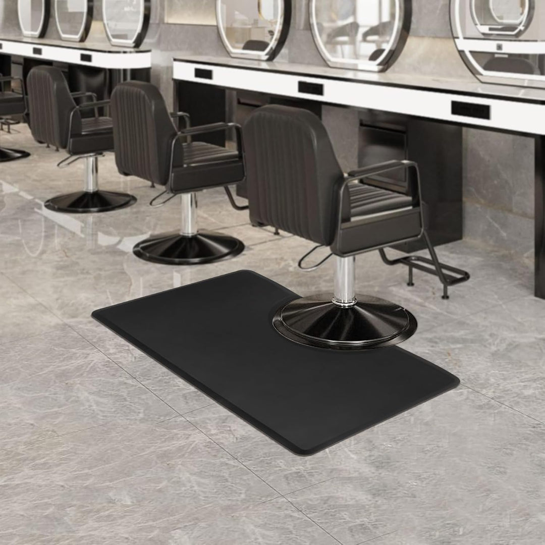 Salon Bodenmatte, Matte 3ft x 5ft Anti-Ermüdungs Barbershop Stuhlmatte für Friseur-Salon Barbier-Sta