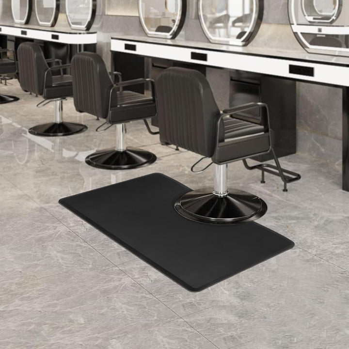 Salon Bodenmatte, Matte 3ft x 5ft Anti-Ermüdungs Barbershop Stuhlmatte für Friseur-Salon Barbier-Sta