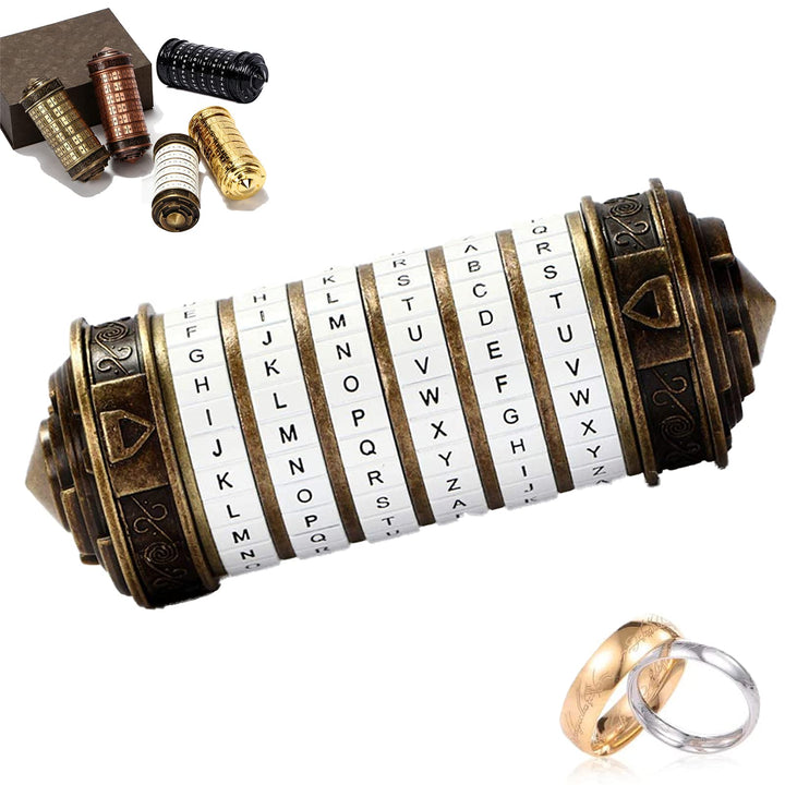 Da Vinci Code Mini Cryptex geschenk valentinstag für sie ihn geschenke für männer frauen Cryptex Bri
