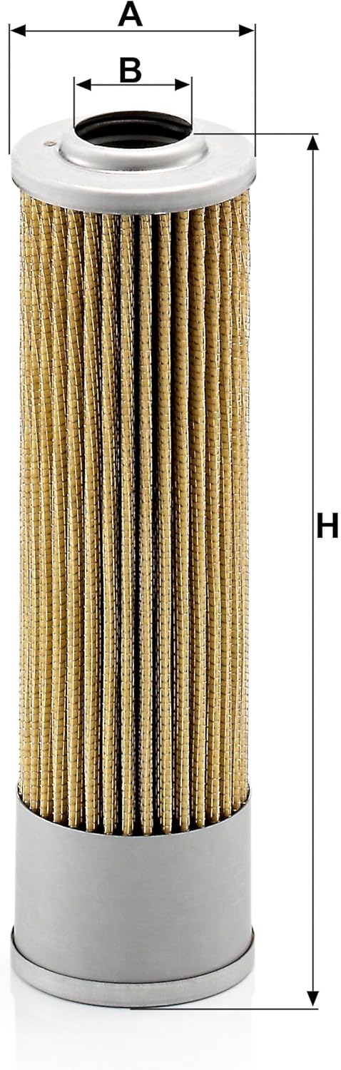 MANN-FILTER H 614/3 Ölfilter – Hydraulikfilter – Für PKW und Nutzfahrzeuge