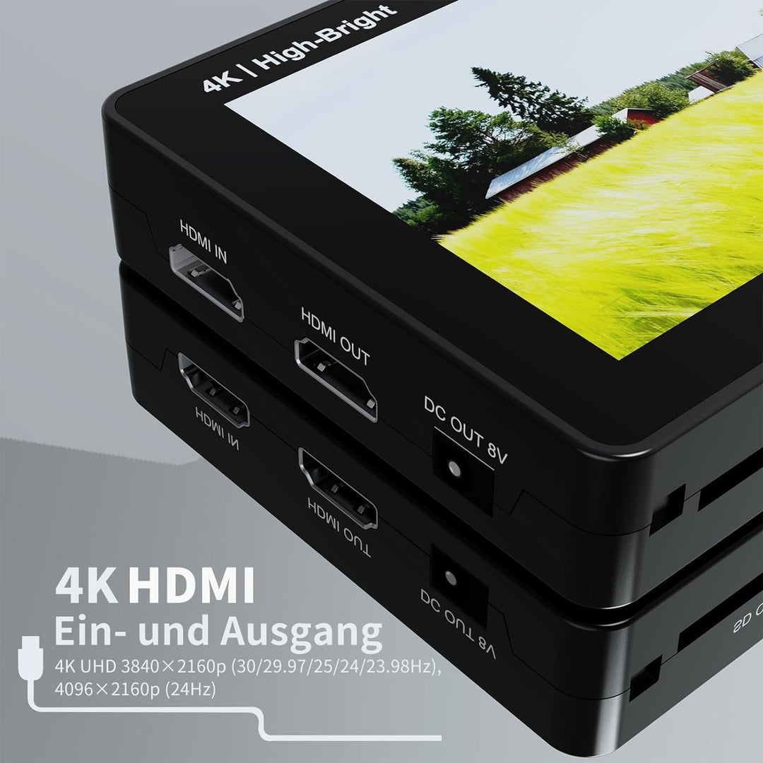 FEELWORLD F6 PLUSX 5.5 Inch 1600nit High Bright DSLR Camera Field Touch Screen Monitor with HDR 3D L