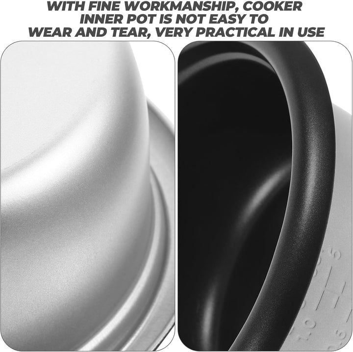 MAGICLULU Auskleidung für Reiskocher innere Kochtöpfe Innentopf des Reiskochers Kochtopf Hauskocher