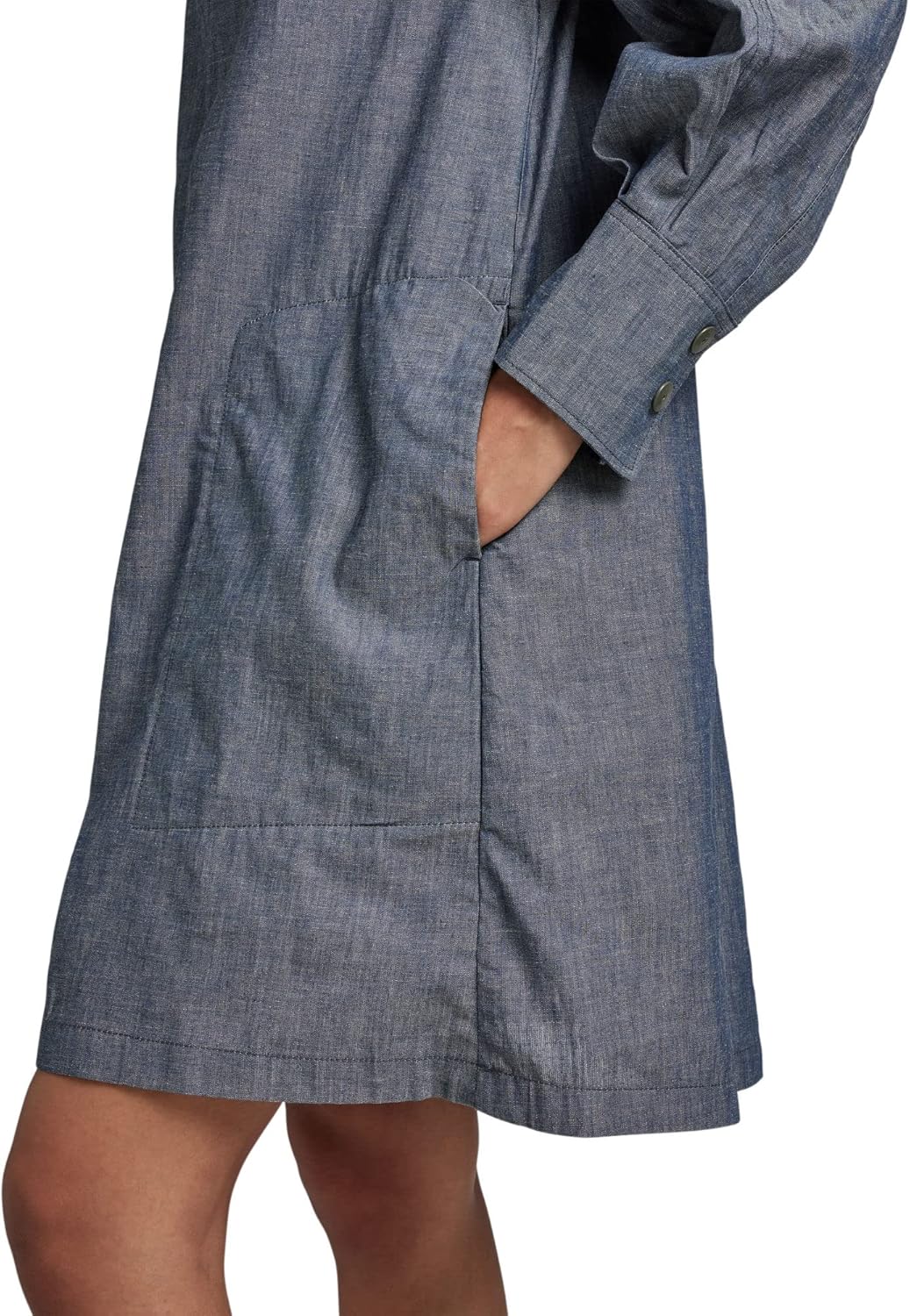 G-STAR Damen V-Neck Tunic Dress S Blau (Raw Denim D19054-d186-001), S Blau (Raw Denim D19054-d186-00
