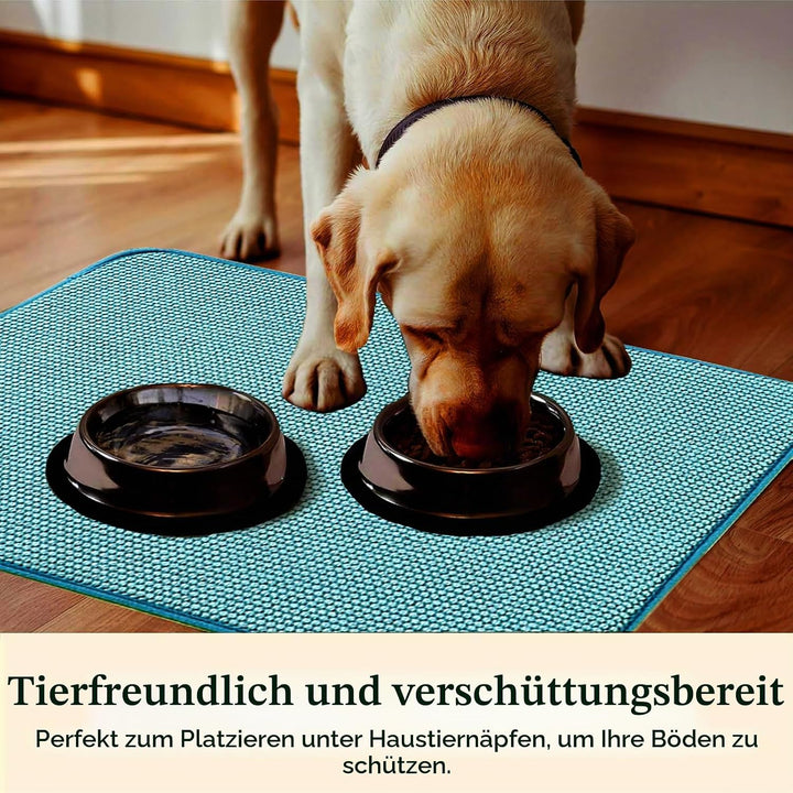 2 Stück abtropfmatte,Spülbecken-Trockenmatte,38cm*50cm Geschirr-Abtropfmatte,Mikrofaser Schutz für K