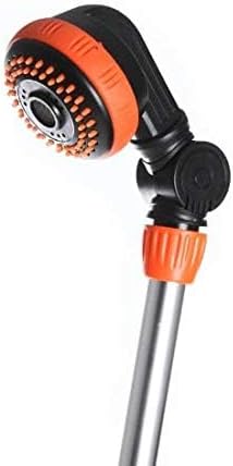rg-vertrieb Gartendusche Gartenbrause mit Stativ Alu 150-210cm Pooldusche Campingdusche