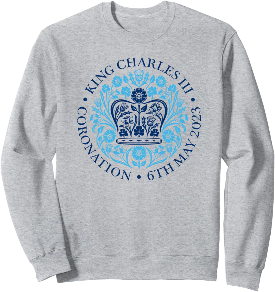 Erinnerungsstücke von König III. Charles, Königskrönung 2023 Sweatshirt
