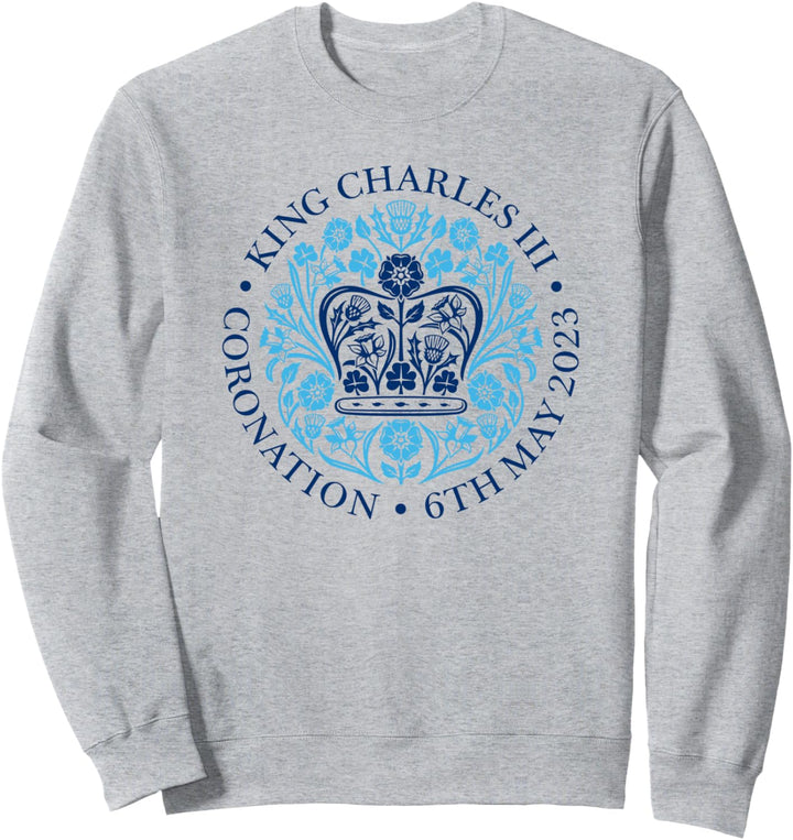 Erinnerungsstücke von König III. Charles, Königskrönung 2023 Sweatshirt
