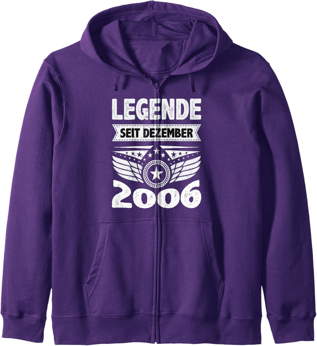 Dezember 2006 Legende seit 17 Jahren Mann Frau Geburtstag Kapuzenjacke
