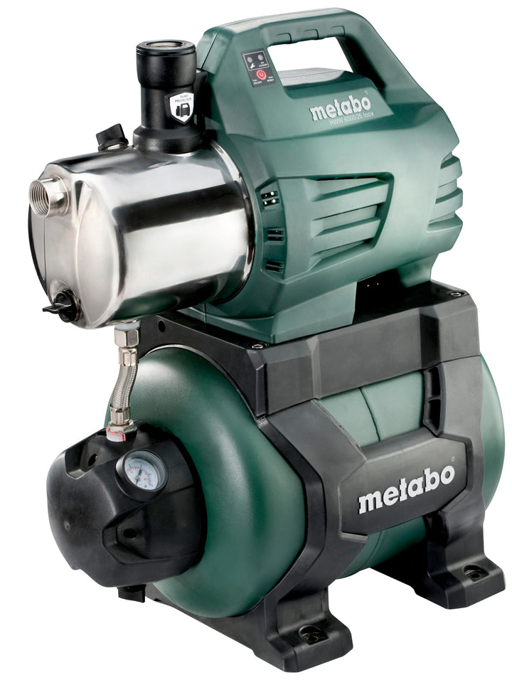 Metabo Hauswasserwerk HWW 6000/25 Inox (600975000) Karton, Nennaufnahmeleistung: 1300 W, Max. Förder