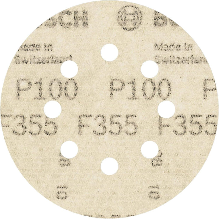 Bosch 5x PRO Plastic and Hard Stone F355 Schleifscheibe (für Beton, Harter Stein, Ø mm, Körnung 100,