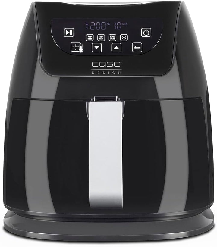 CASO | AF250 Heissluftfritteuse 3 L | Frittier-Korb für 1 kg, 60-200°C, Leistungsstark 1400 W, gesün