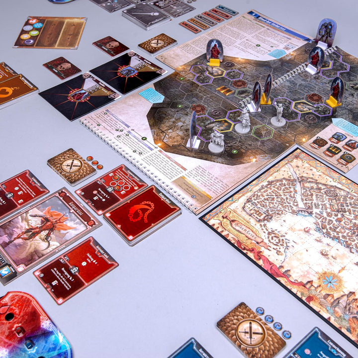 Feuerland Spiele 63577 Gloomhaven - Die Pranken des Löwen, Ab 14 Jahren Single, Single