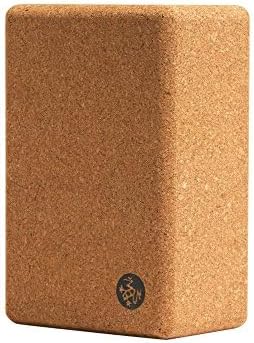 Manduka Unisex-Erwachsene Cork Yoga-Block 4" x 6" x 9", 4" x 6" x 9"