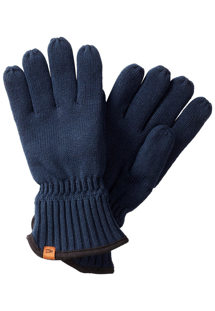 camel active Herren Strickhandschuhe mit warmen Futter L Dunkelblau, L Dunkelblau